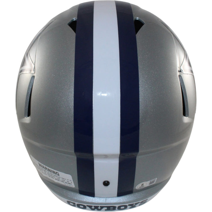 Dak Prescott Autographed/Signed Dallas Cowboys F/S Helmet Beckett 56334