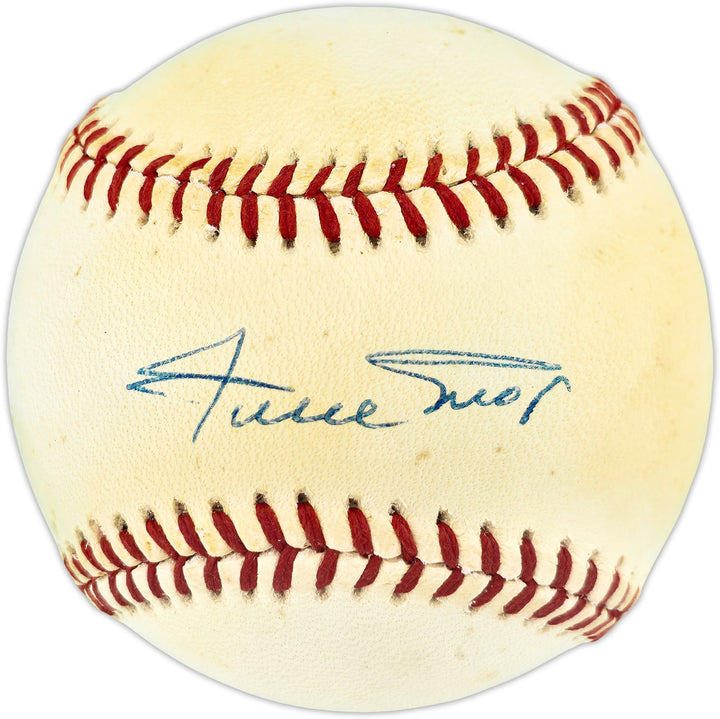 Willie Mays Signed NL Baseball San Francisco Giants Beckett