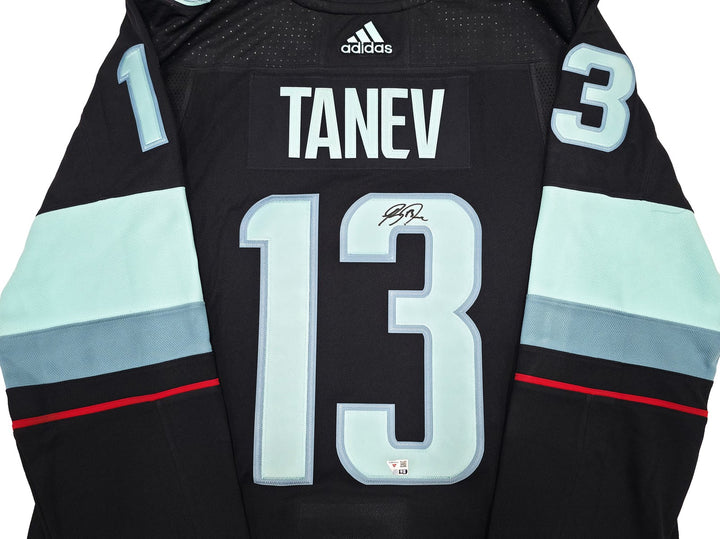 Seattle Kraken Brandon Tanev Auto Blue Adidas Authentic Jersey Size 54 Fanatics