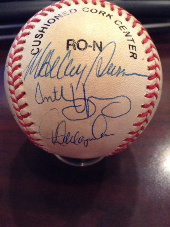 Official National League 1991 New York Mets Signed Ball Eddie Murray Etc