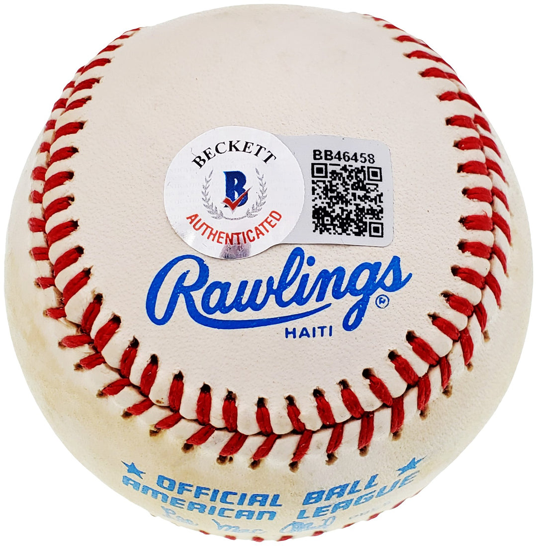Calvin Griffith Auto Official MacPhail AL Baseball Twins Owner Beckett #BB46458