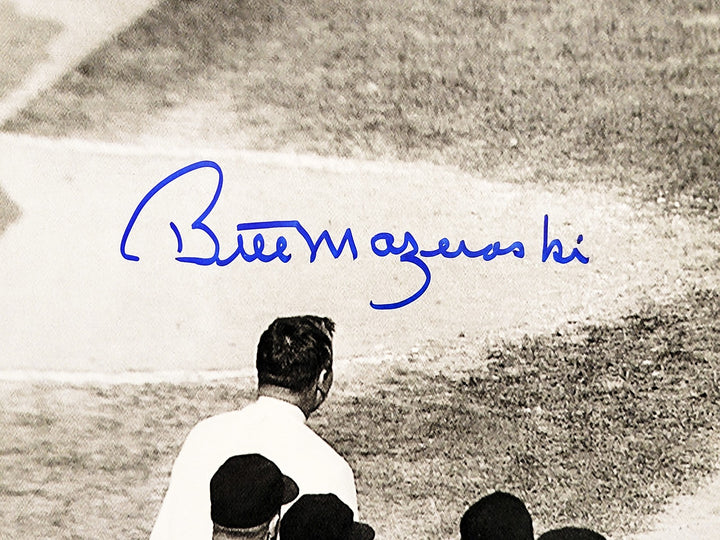 Bill Mazeroski Signed 16x20 Photo Pirates 1960 Game 7 Walk Off Home Run Beckett