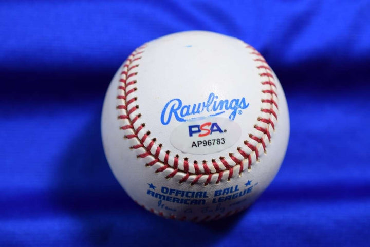 Dave Winfield Monte Irvin PSA DNA Autograph American League OAL Signed Baseball