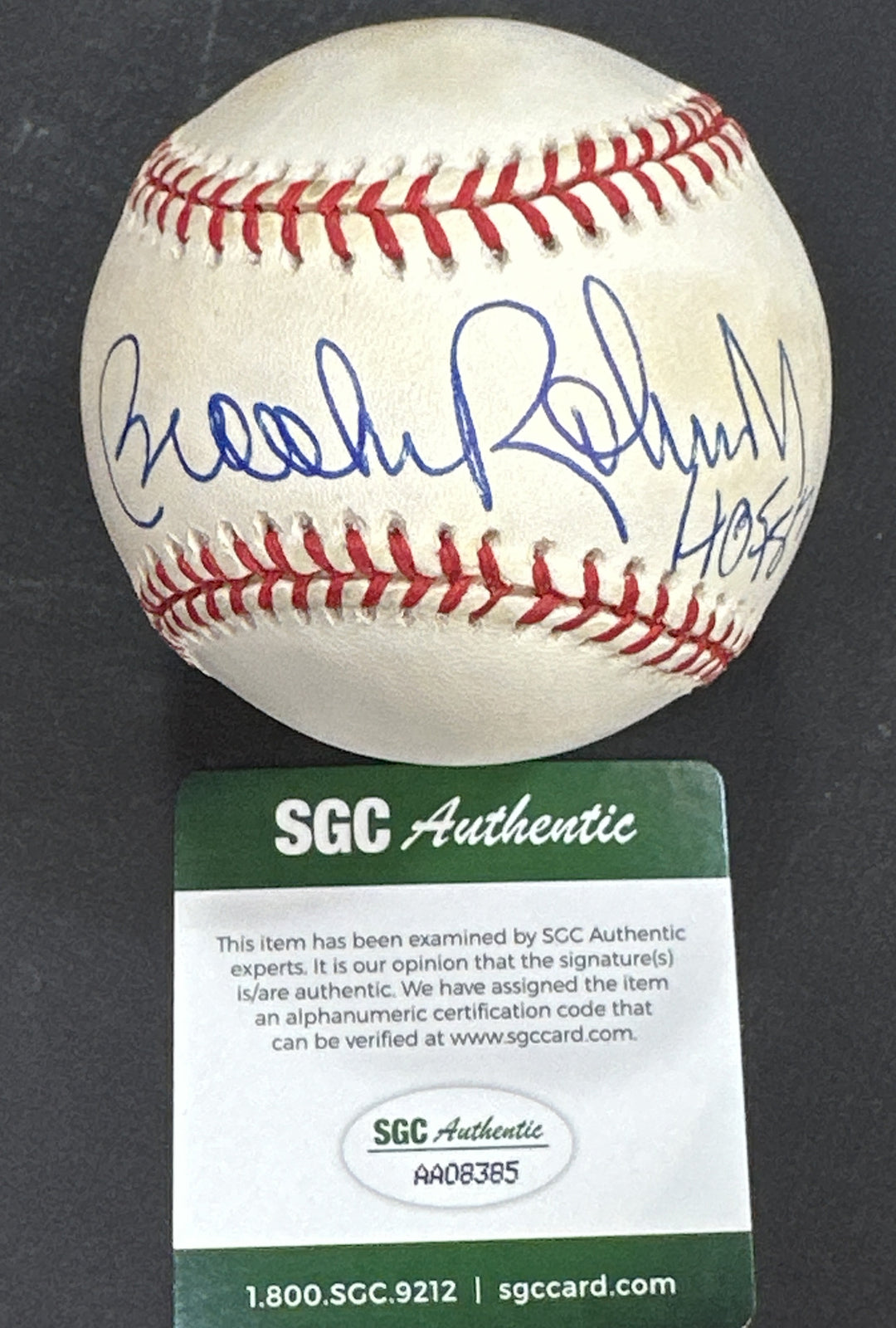 BROOKS ROBINSON SIGNED AL BASEBALL Mint HOF 83 Autograph Orioles Sgc Coa