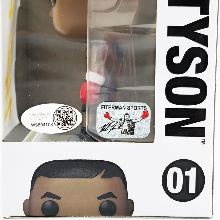 Mike Tyson Autographed Signed Funko Pop Vinyl Figurine #01 JSA