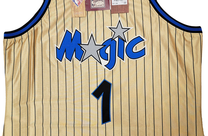 Magic Penny Hardaway Auto Gold M & N 93 75th Anniversary HWC Swingman Jersey PSA