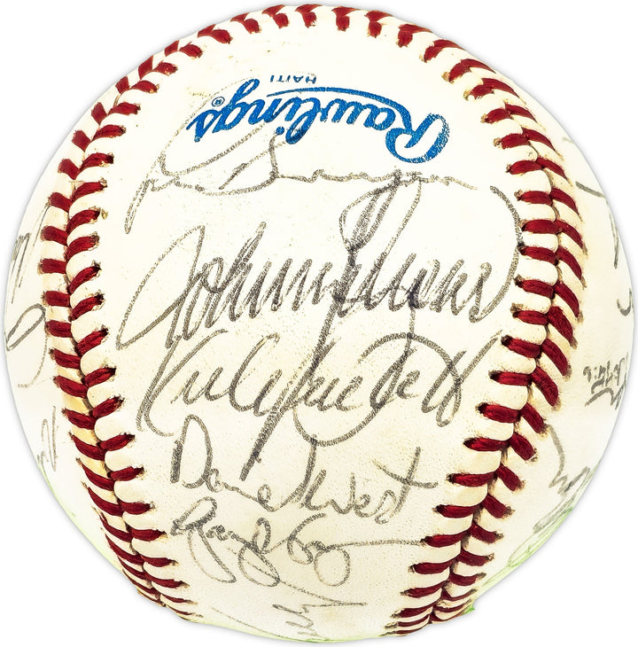 1984 Twins Team Signed Signed AL Baseball 22 Sigs Kirby Puckett Beckett #AD78203
