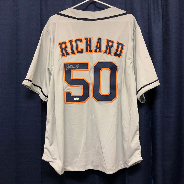 JR Richard Signed Jersey JSA Houston Astros Autographed
