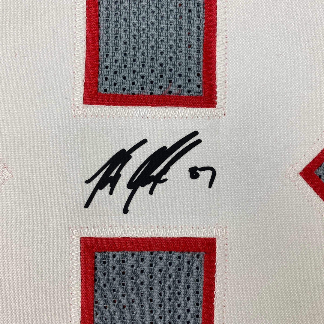 Facsimile Autographed Rob Gronk Gronkowski Tampa Bay Grey Jersey Men's XL
