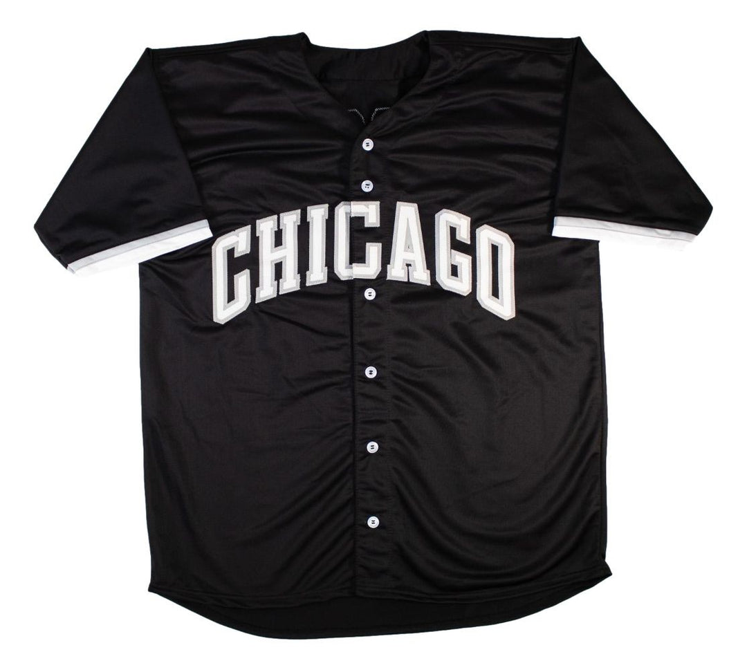 Colson Montgomery Chicago Signed Black Baseball Jersey BAS