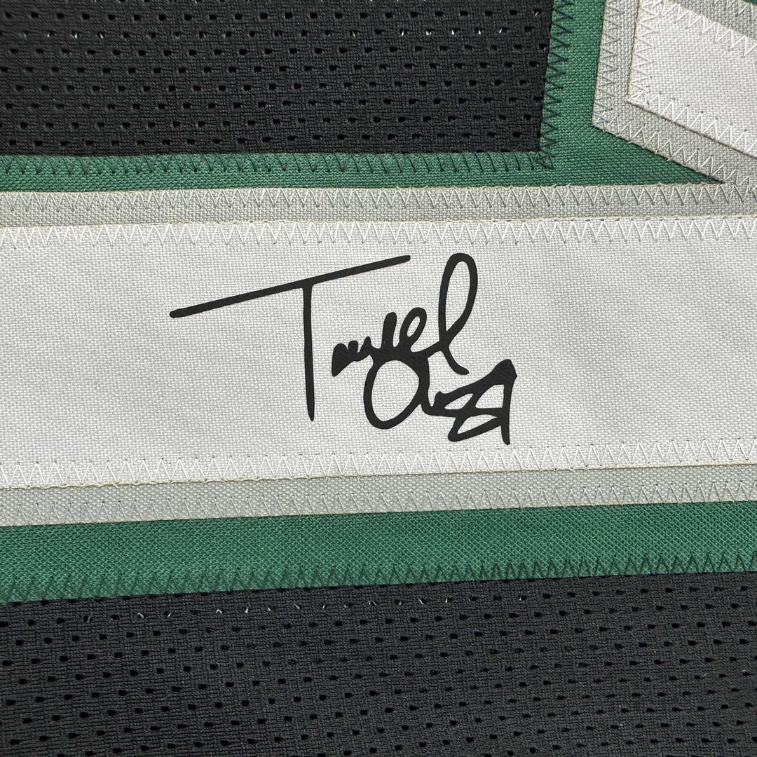Facsimile Autographed Terrell Owens Philadelphia Black Reprint Jersey Men's XL