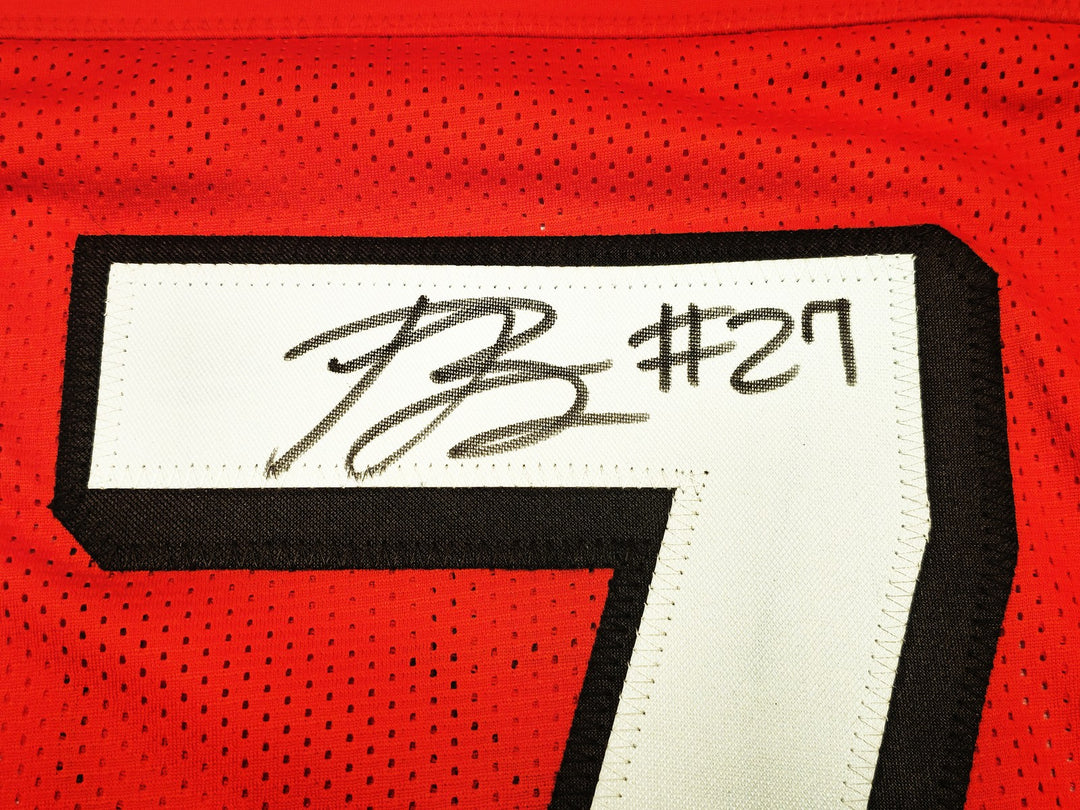 San Francisco 49ers Ji'Ayir Brown Autographed Signed Red Jersey Beckett Witness