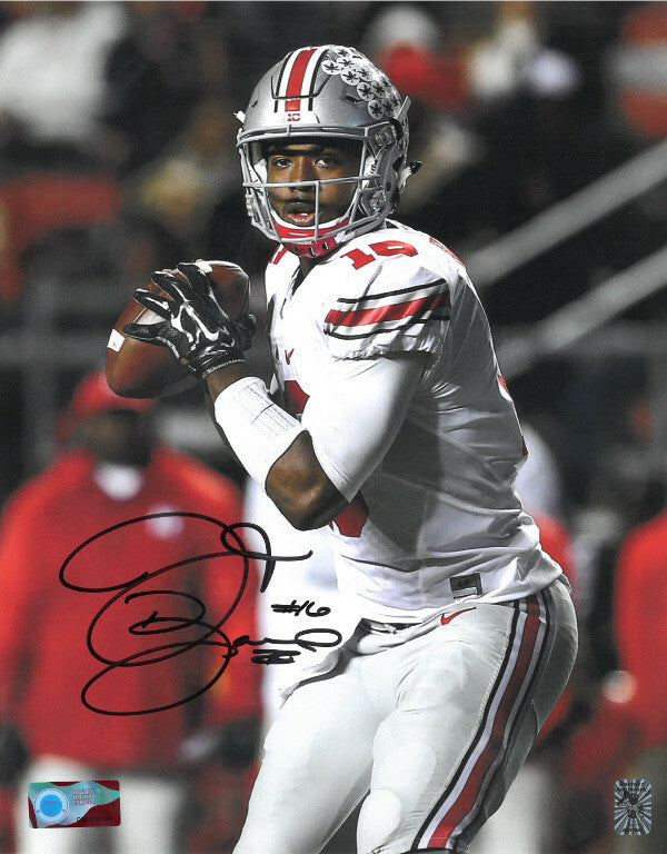 JT Barrett signed Ohio State Buckeyes 11x14 Photo #16 - Barrett Authentic Holo