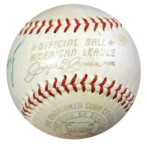 Frank Robinson Brooks Robinson Auto Official AL Cronin Baseball Orioles PSA/DNA
