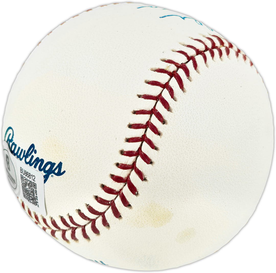 Bob Miller Autographed Signed MLB Baseball New York Mets "62 Mets" Beckett