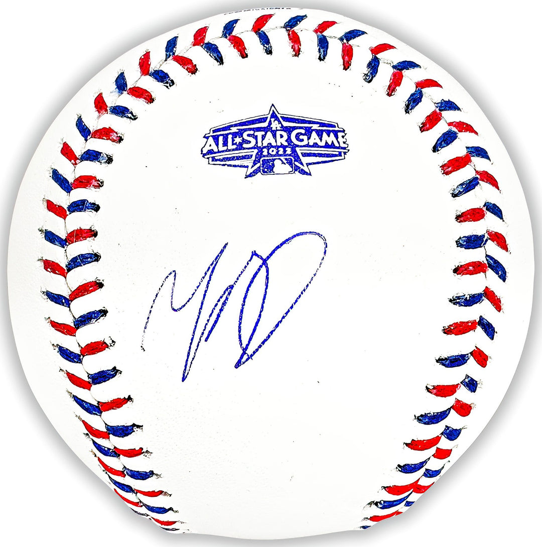 Mookie Betts Auto Official 2022 All Star Game Logo MLB Baseball Dodgers Beckett