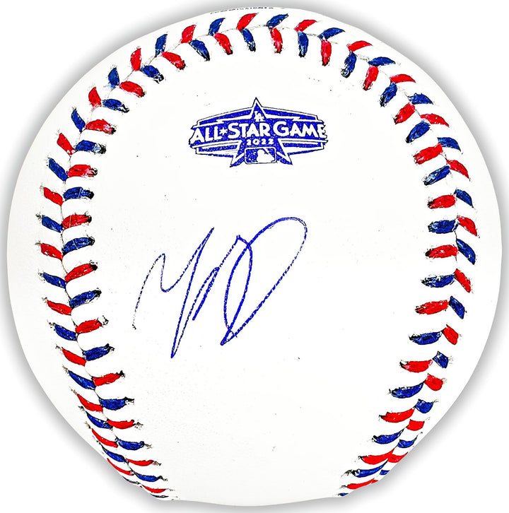 Mookie Betts Auto Official 2022 All Star Game Logo MLB Baseball Dodgers Beckett