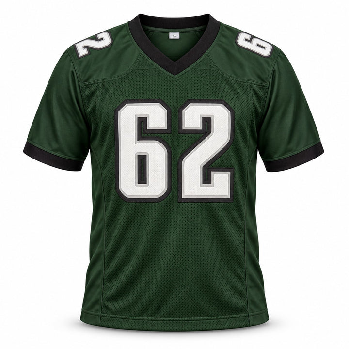Jason Kelce Signed Philadelphia Eagles Green Jersey PSA/DNA ITP