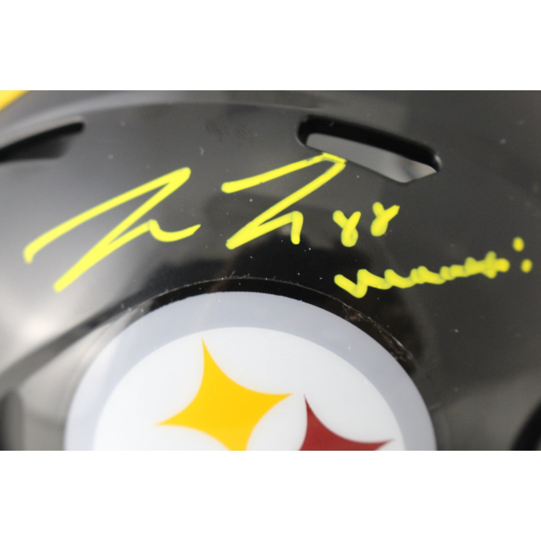 Pat Freiermuth Autographed Pittsburgh Steelers Mini Helmet MUTH Beckett W 53149