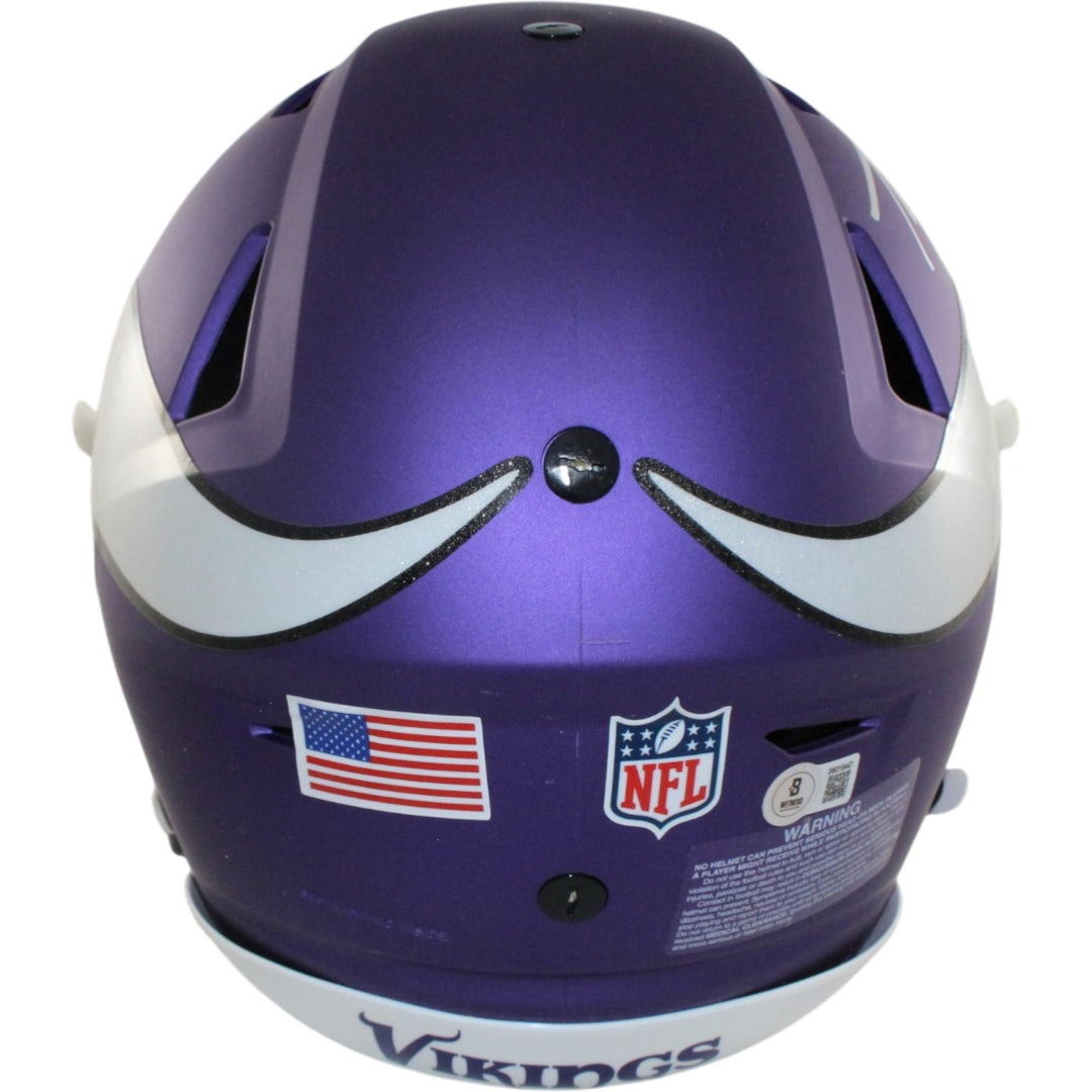 Adrian Peterson Autographed Minnesota Vikings SpeedFlex Helmet Beckett W 55284