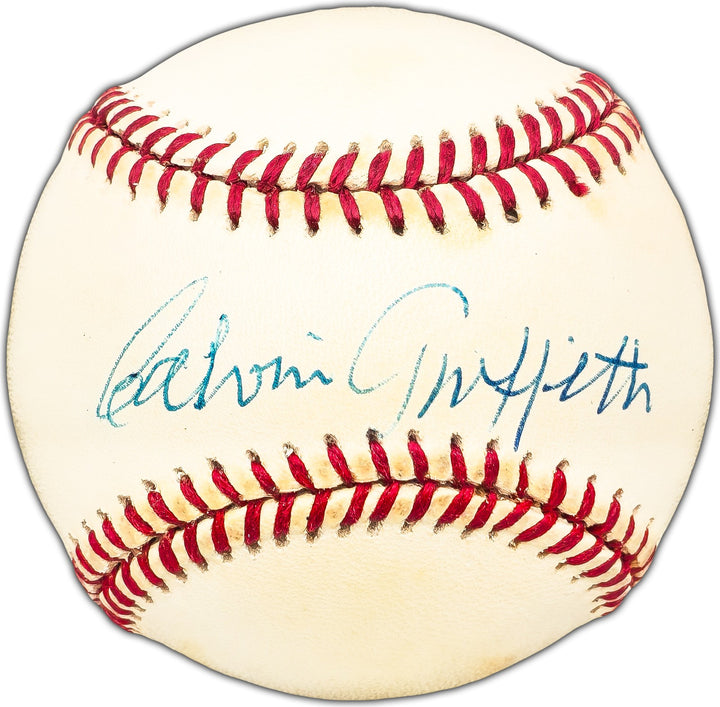 Calvin Griffith Signed Official AL Baseball Minnesota Twins Owner Beckett