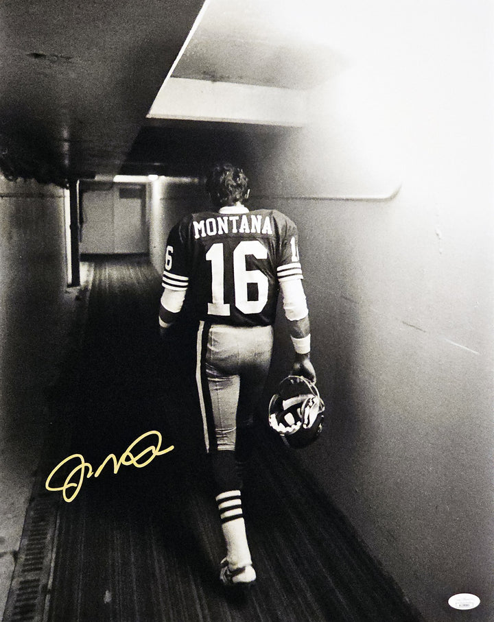 Joe Montana Autographed Signed 16x20 Photo San Francisco 49ers JSA