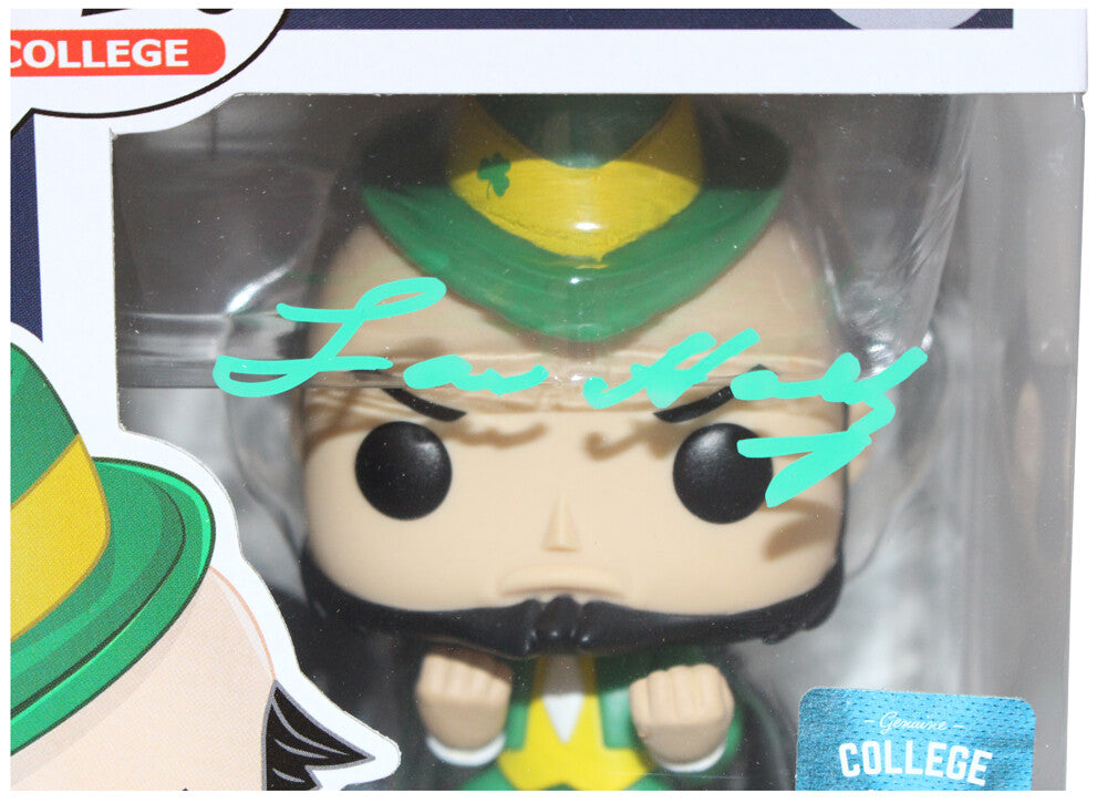Lou Holtz Autographed/Signed Notre Dame Funko Pop! #7 Beckett 40612