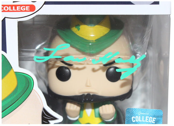 Lou Holtz Autographed/Signed Notre Dame Funko Pop! #7 Beckett 40612