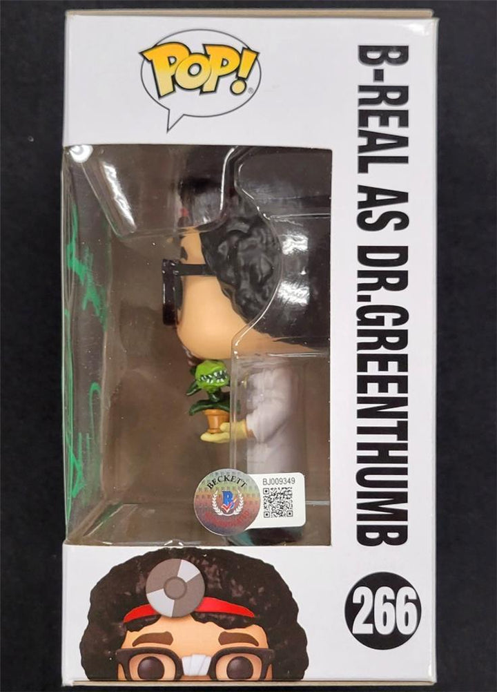 B-Real "Dr. Greenthumb" inscription Cypress Hill signed Funko Pop ~ Beckett BAS