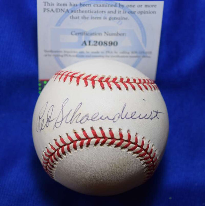 Red Schoendienst PSA DNA Coa Autograph National League ONL Signed Baseball 1