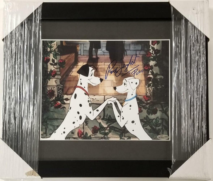 Rod Taylor signed Disney 101 Dalmatians 8x10 Photo Pongo FRAMED (B) ~ OC Holo