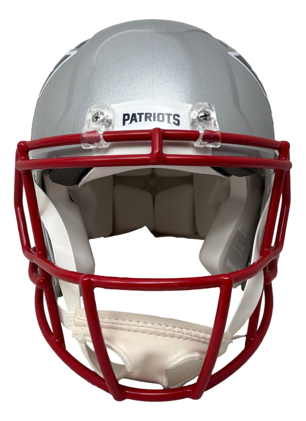 Drew Bledsoe Signed New England Patriots Full Size Authentic Speed Helmet JSA QR