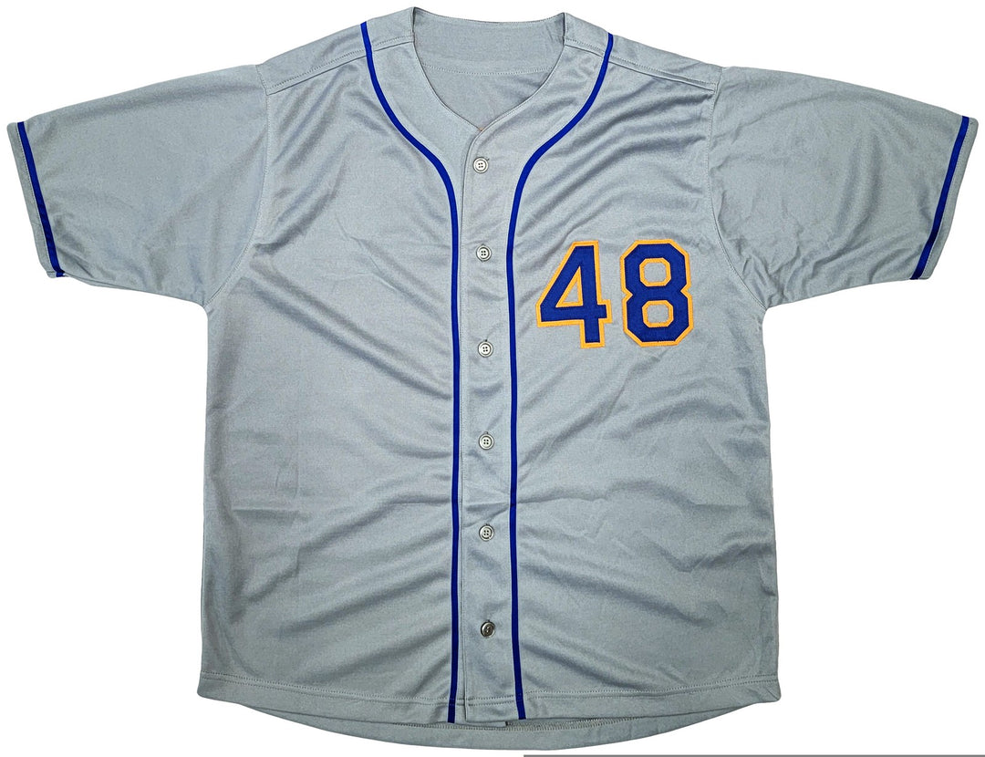 New York Mets Jacob deGrom Autographed Signed Gray Jersey JSA
