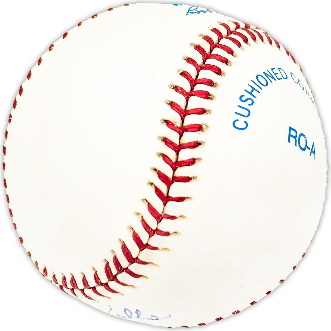 Lee Walls Autographed Signed AL Baseball Phillies, Dodgers Beckett QR #BM25295