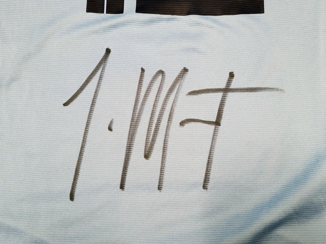 Memphis Grizzlies Ja Morant Signed Light Blue Fanatics Jersey Size L JSA