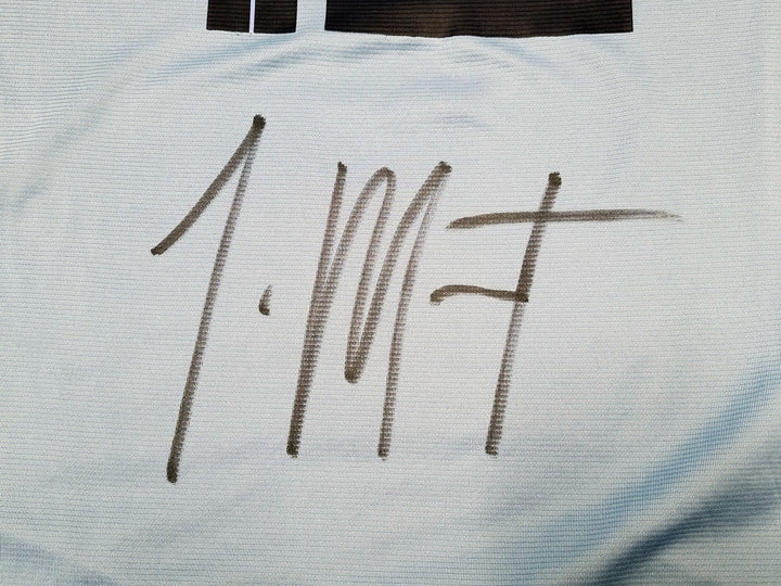 Memphis Grizzlies Ja Morant Signed Light Blue Fanatics Jersey Size L JSA