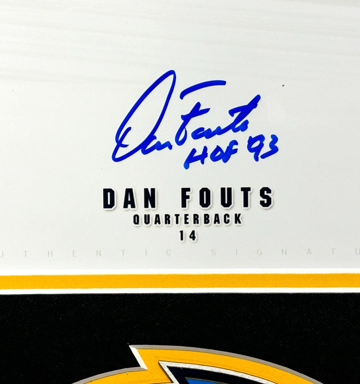 Air Coryell Fouts Joiner Winslow Signed San Diego LA Chargers Framed 16x20 Photo