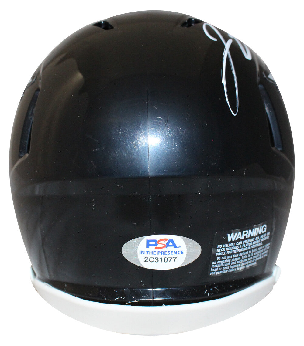 Jake Elliott Signed Philadelphia Eagles 2022 Alternate Mini Helmet PSA 40445