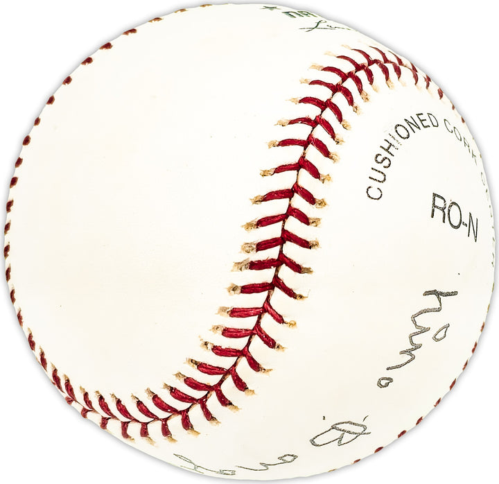 Nino Bongiovanni Autographed NL Baseball Cincinnati Reds Beckett QR #BM25514