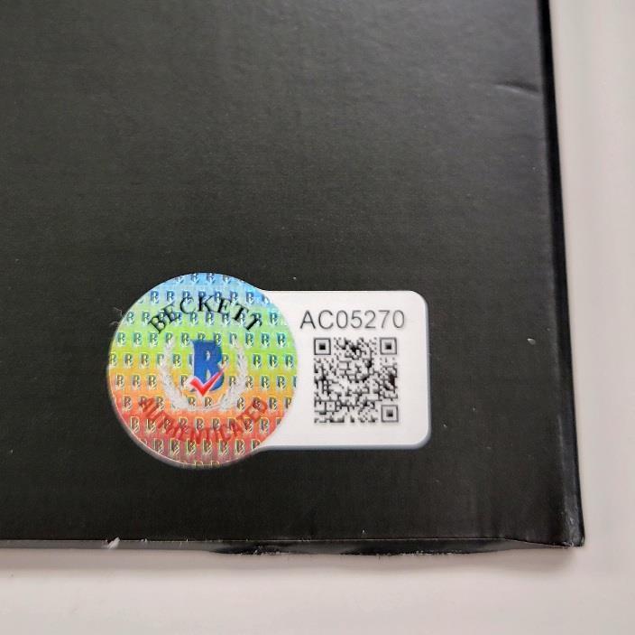 Wiz Khalifa signed Rolling Papers vinyl record album cover ~ BAS Beckett Holo