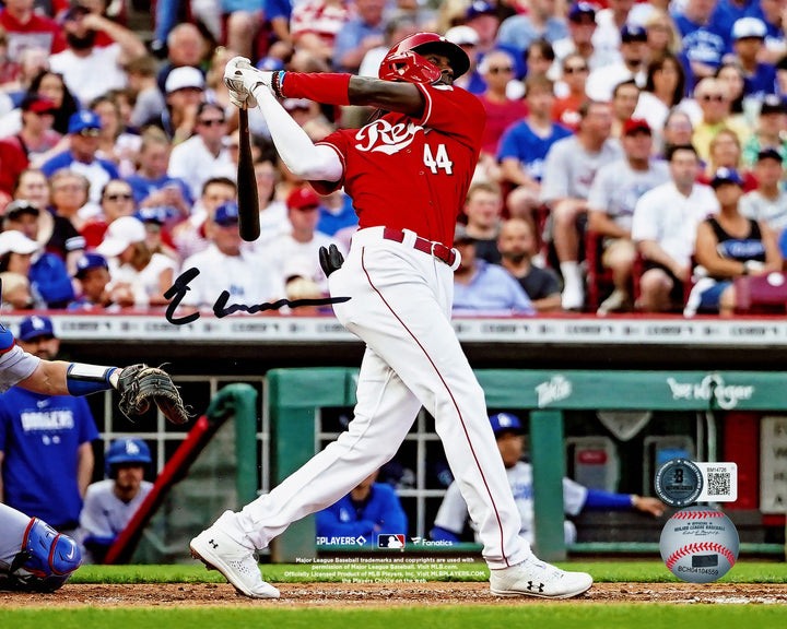 Elly De La Cruz Signed Framed 8x10 Photo Cincinnati Reds HR Swing Beckett BAS QR