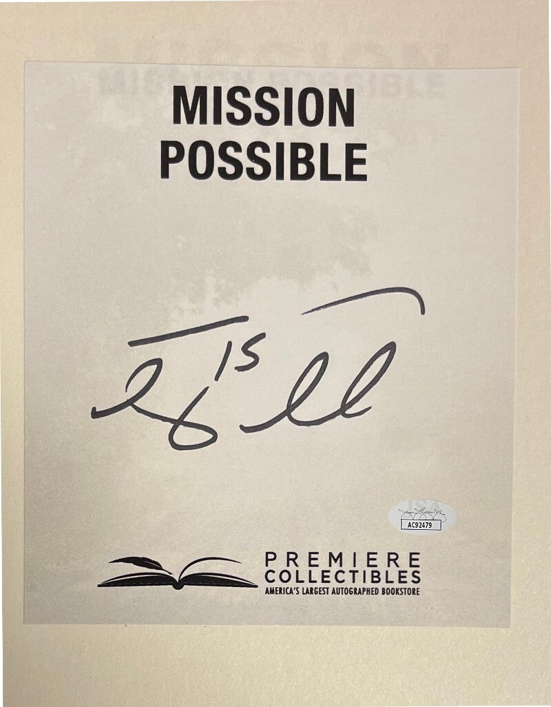 Tim Tebow signed 2022 Mission Possible Hardcover Bookplated Edition- JSA -Gators