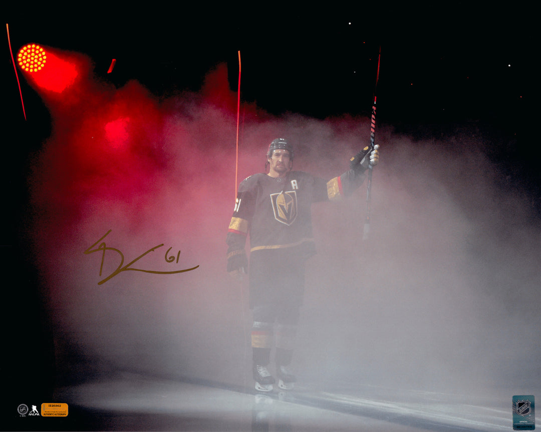 Mark Stone Autograph Vegas Golden Knights 16x20 Photo Signed IGM COA Salute