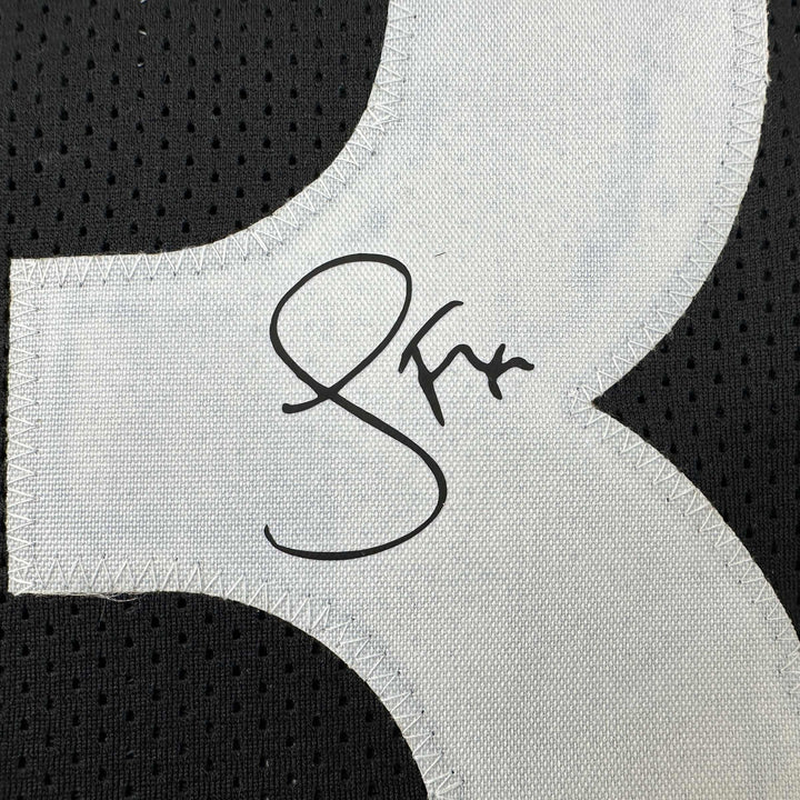 Facsimile Autographed Jamie Foxx Willie Beamen Black Reprint Jersey Size Mens XL