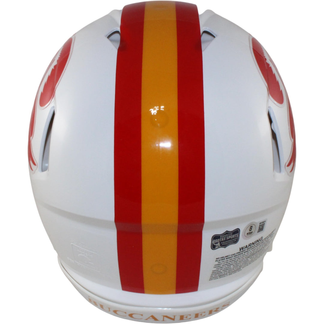 Rob Gronkowski Autographed Tampa Bay Buccaneers Pro TB Helmet Beckett 54602