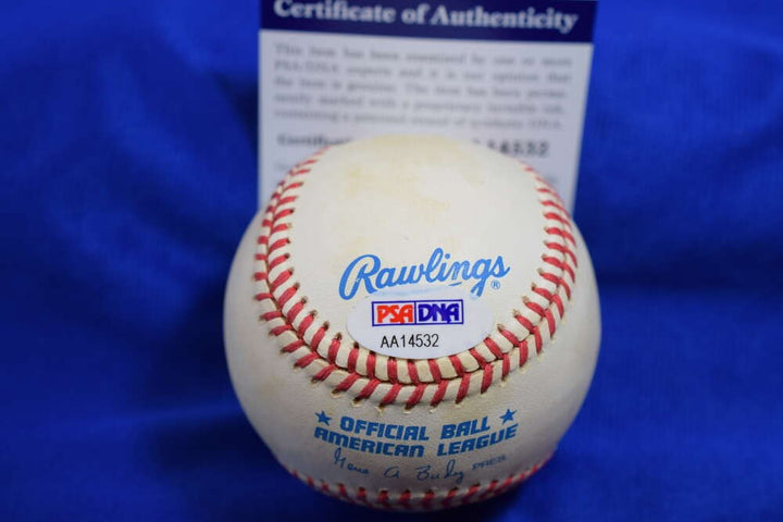 Yogi Berra PSA DNA Coa Signed American League OAL Autographed Baseball