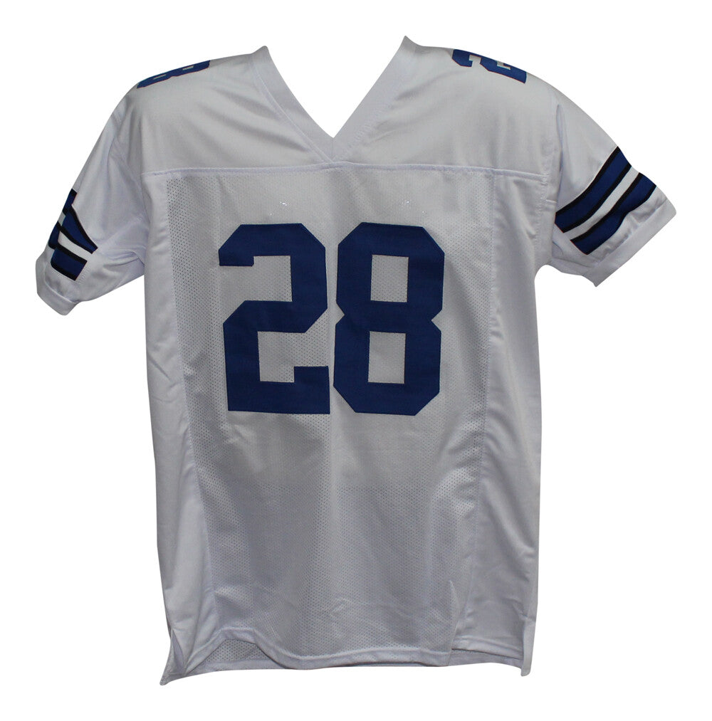 Darren Woodson Autographed/Signed Pro Style White XL Jersey BAS 33205
