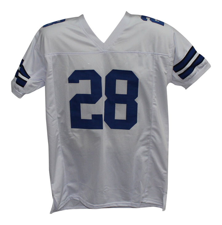 Darren Woodson Autographed/Signed Pro Style White XL Jersey BAS 33205