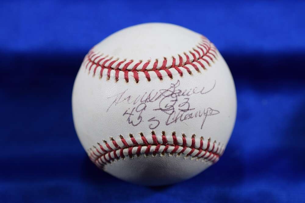 Hank Bauer PSA DNA Autograph Major League OML Signed Baseball 49-53 WS Champs