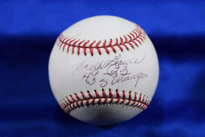 Hank Bauer PSA DNA Autograph Major League OML Signed Baseball 49-53 WS Champs